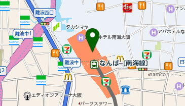 ABC-MART GRAND STAGE GRANDSTAGE なんばCITY店の地図画像