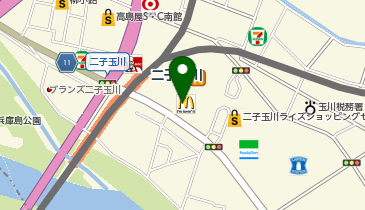 ABC-MART 二子玉川ライズ・ショッピングセンター店の地図画像