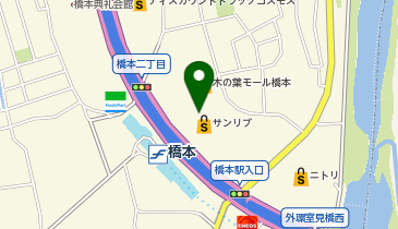ABC-MART 木の葉モール橋本店の地図画像