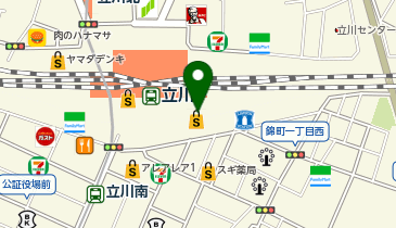 ABC-MART グランデュオ立川店の地図画像