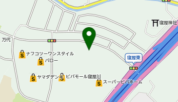 ABC-MART ビバモール寝屋川店の地図画像