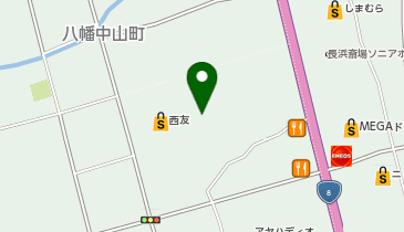 ABC-MART 西友長浜楽市店の地図画像