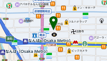 ABC-MART 新戎橋店の地図画像