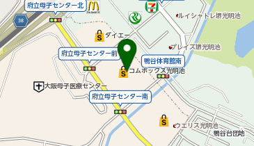 ABC-MART コムボックス光明池店の地図画像