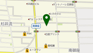 ABC-MART GRAND STAGE GRAND STAGE高知南御座店の地図画像