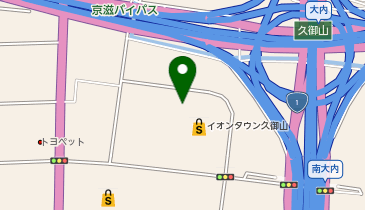 ABC-MART イオンタウン久御山店の地図画像