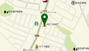 ABC-MART 仙台南吉成店の地図画像