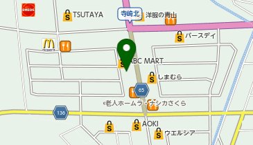 ABC-MART 佐倉店の地図画像