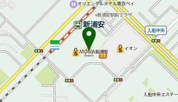 ABC-MART MONA新浦安店の地図画像