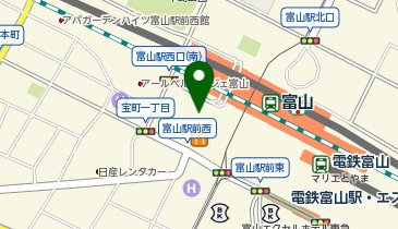 ABC-MART 富山マルート店の地図画像