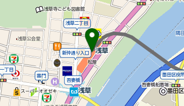 ABC-MART 浅草EKIMISE店の地図画像