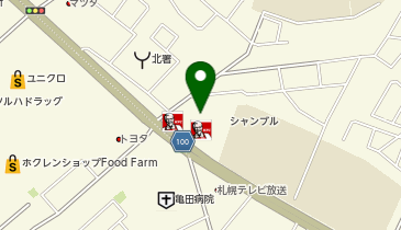 ABC-MART GRAND STAGE GRAND STAGE函館美原店の地図画像