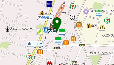 ABC-MART アトレ大森店の地図画像