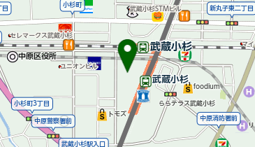 ABC-MART 武蔵小杉東急スクエア店の地図画像