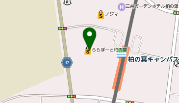 ABC-MART ららぽーと柏の葉店の地図画像