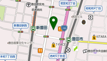 ABC-MART 豊田T-FACE店の地図画像