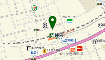 ABC-MART リブ住吉店の地図画像