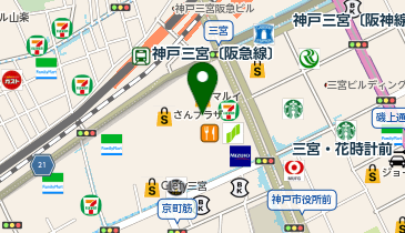 ABC-MART 三宮センター街店の地図画像