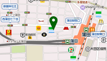 ABC-MART 蒲田店の地図画像