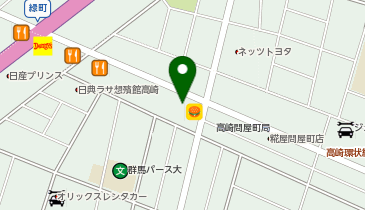 ABC-MART 高崎問屋町店の地図画像