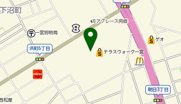 ABC-MART テラスウォーク一宮店の地図画像