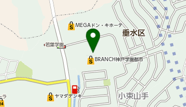 ABC-MART BRANCH神戸学園都市店の地図画像