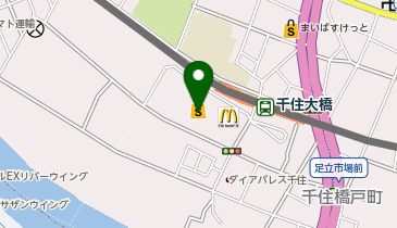 ABC-MART ポンテポルタ千住店の地図画像