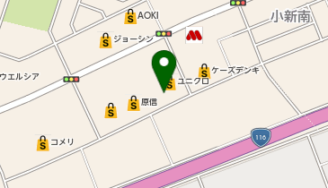 ABC-MART 新潟亀貝店の地図画像
