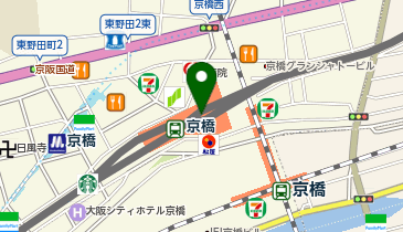 ABC-MART GRAND STAGE GRAND STAGE京阪モール京橋店の地図画像