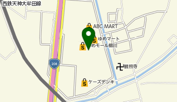 ABC-MART ゆめモール柳川店の地図画像