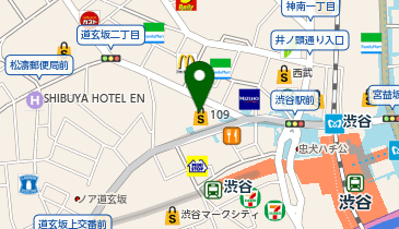 ABC-MART GRAND STAGE GRAND STAGE SHIBUYA109店の地図画像