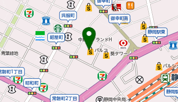 ABC-MART 静岡パルコ店の地図画像