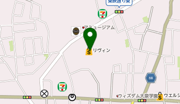 ABC-MART LIVINオズ大泉店の地図画像