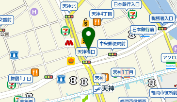 ABC-MART ミーナ天神店の地図画像