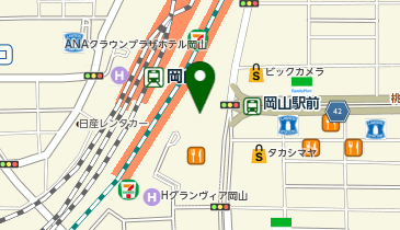 ABC-MART GRAND STAGE GRAND STAGE岡山一番街店の地図画像