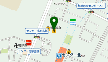 ACE Shoes ACE Shoesモザイクモール港北店の地図画像
