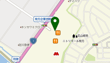 ABC-MART ニトリモール枚方店の地図画像