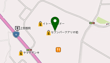 ABC-MART GRAND STAGE GRAND STAGEセブンパークアリオ柏店の地図画像