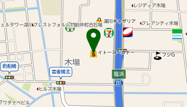 ABC-MART イトーヨーカドー木場店の地図画像
