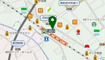 ABC-MART プレミアステージルミネ町田店の地図画像
