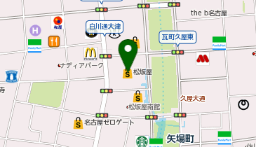 ABC-MART 松坂屋名古屋店の地図画像