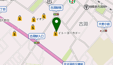 ABC-MART イトーヨーカドー古淵店の地図画像
