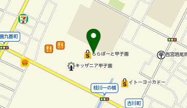 ABC-MART ららぽーと甲子園店の地図画像