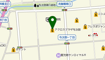 ABC-MART アクロスプラザ与次郎店の地図画像