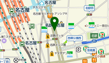 ABC-MART 名古屋サンロード店の地図画像