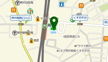 ABC-MART GRAND STAGE GRAND STAGEグランエミオ所沢店の地図画像