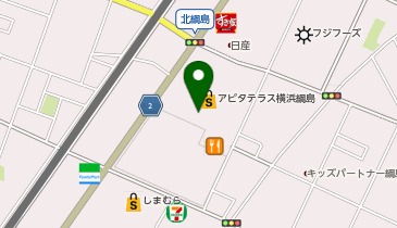 ABC-MART アピタテラス横浜綱島店の地図画像