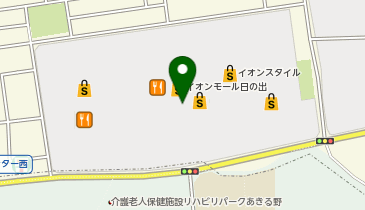 ABC-MART MONOイオンモール日の出店の地図画像