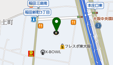 ABC-MART フレスポ東大阪店の地図画像