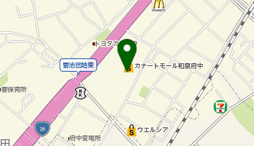 ABC-MART カナートモール和泉府中店の地図画像